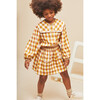Bianca Vichy Skirt, Mustard - Skirts - 4