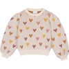 Love Wool Knit Sweater, Cream - Sweaters - 1 - thumbnail