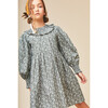 Tilda Ruffle Dress, Green - Dresses - 2