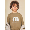 Lena Logo Sweatshirt, Green - Sweatshirts - 2