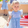 Baby Girls Organza Jennifer Dress Set, Winter Santa - Dresses - 2