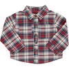 Baby Boys Jack Shirt, Holly Tartan - Shirts - 1 - thumbnail