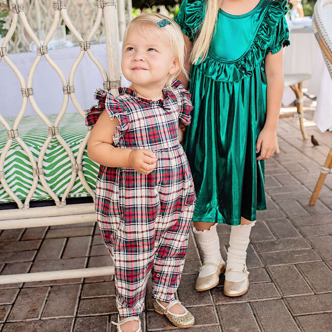 Baby Girls Jennifer Jumper, Holly Tartan - Rompers - 2