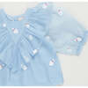 Girls Organza Raphaela Top, Winter Santa - Shirts - 3