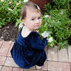 Baby Girls Velour Steph Jumper, Navy Sparkle - Rompers - 4