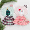 Girls Maribelle Skirt, Holly Tartan - Skirts - 5