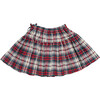 Girls Maribelle Skirt, Holly Tartan - Skirts - 6