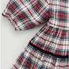 Girls Maribelle Dress, Holly Tartan - Dresses - 3