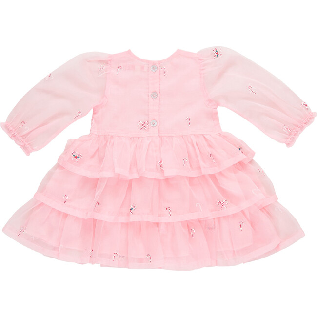 Girls Organza Fleur Dress, Cotton Candy Lane - Dresses - 7