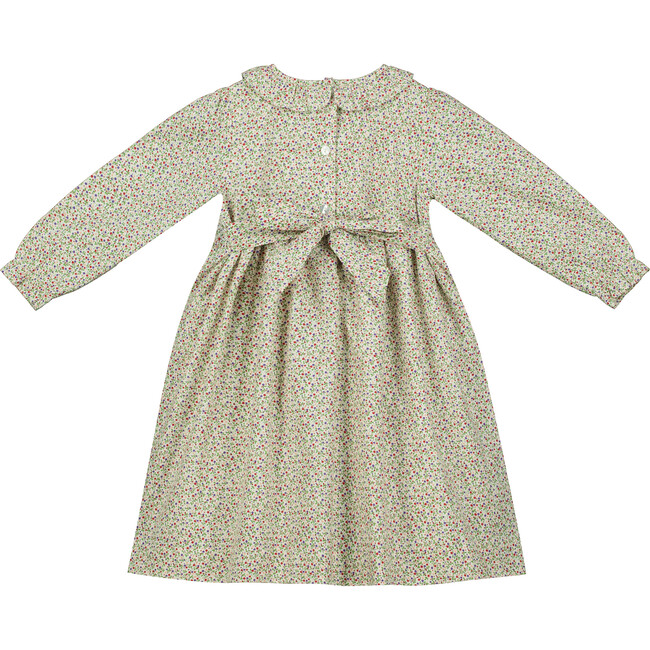 Notting Hill Smocked Floral Girls Dress, Multicolors - Dresses - 2