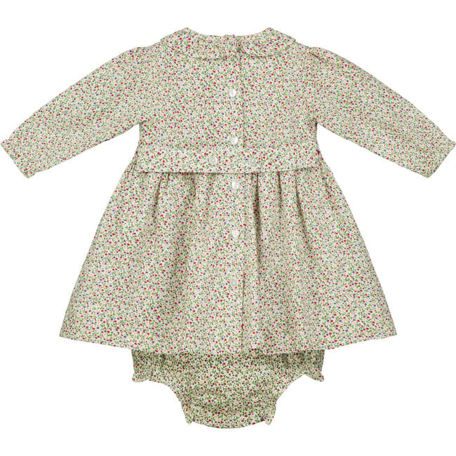 Dover Hand-Smocked Floral Baby Dress, Multicolors - Dresses - 2