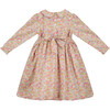 Kalmia Hand-Smocked Liberty Floral Print Girls Dress, Red - Dresses - 2