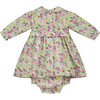 Marylebone Hand-Smocked Floral Baby Dress, Multicolors - Dresses - 3