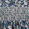 Glasgow Hand-Smocked Floral Baby Dress, Navy - Dresses - 3