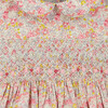 Kalmia Hand-Smocked Liberty Floral Print Girls Dress, Red - Dresses - 3