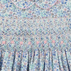 Strand Hand-Smocked Floral Baby Dress, Blue - Dresses - 3