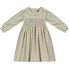 Notting Hill Smocked Floral Girls Dress, Multicolors - Dresses - 5
