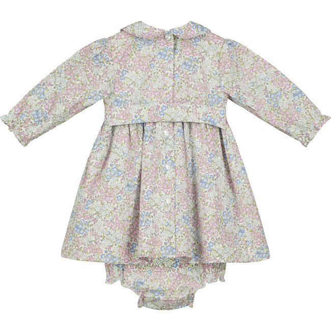 Bond Street Hand-Smocked Floral Baby Dress, Multicolors - Dresses - 2