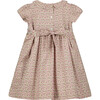 Brighton Hand-Smocked Floral Girls Dress, Multicolors - Dresses - 2
