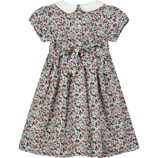 Brixton Hand-Smocked Floral Girls Dress, Multicolors - Dresses - 2