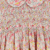 Alyssa Hand-Smocked Liberty Floral Print Baby Dress, Red - Dresses - 3