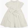 Moohren Mini Floral Print Smock Dress, Dusty Blue - Dresses - 2