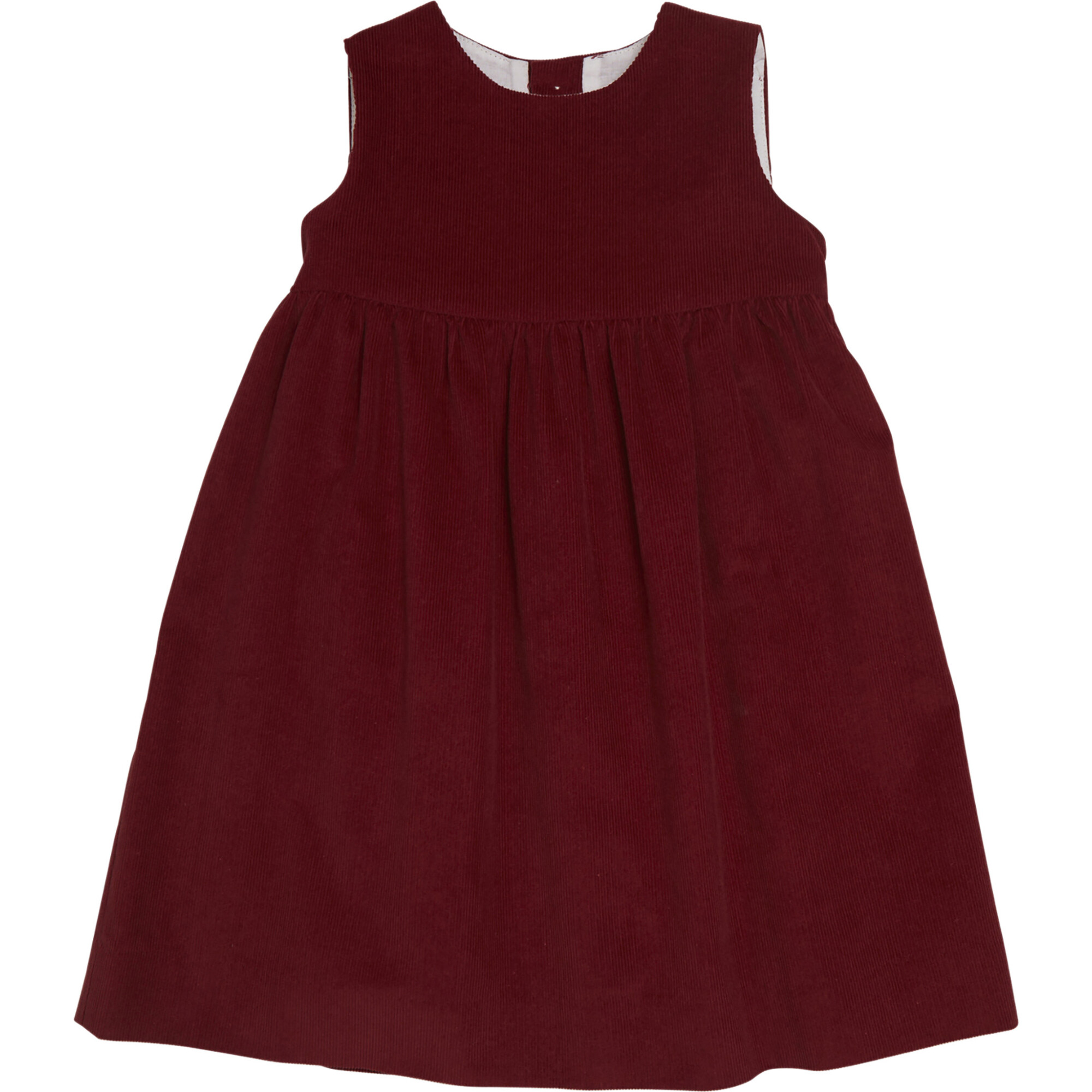open lace back dress Pure Cotton Corduroy Pinafore Dress for Girls Kids – Shop Tweeny Mini main image 1