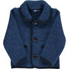 Redwink Austrian Wool Piped Jacket, Blue - Jackets - 1 - thumbnail