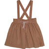 Yarrow Baby Corduroy Shoulder Strap Skirt, Faded Pink - Skirts - 1 - thumbnail