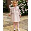 Leela Mini Floral Print Peter Pan Collar Dress, Sweet Pink - Dresses - 2