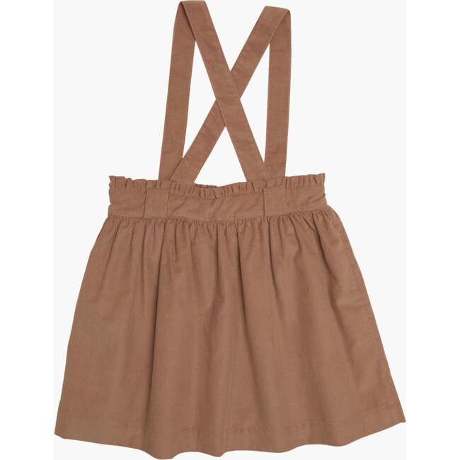 Yarrow Baby Corduroy Shoulder Strap Skirt, Faded Pink - Skirts - 3