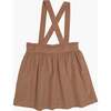 Yarrow Baby Corduroy Shoulder Strap Skirt, Faded Pink - Skirts - 3