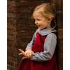 Gaya Vichy Peter Pan Collar Blouse, Blue - Blouses - 3