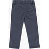 Albus Twill Elasticated Waist Classic Pants, Blue - Pants - 2