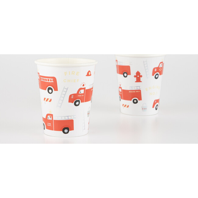 Fire Truck Cups - Party - 3