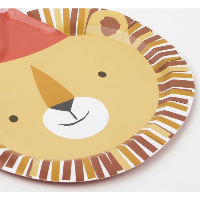 Animal Parade Die Cut Plates - Party - 3