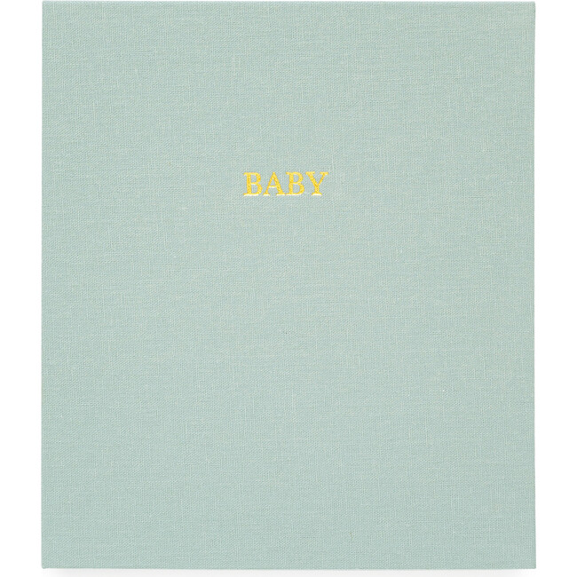 Baby Book, Mist Green