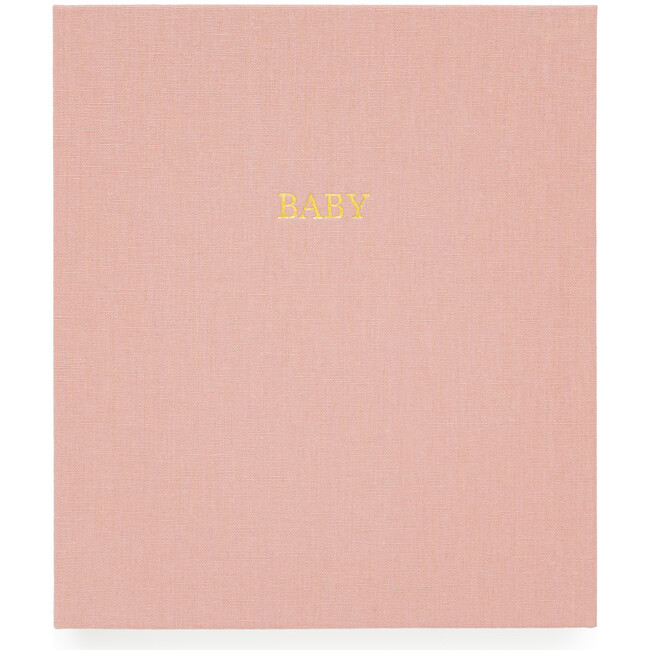 Baby Book, Rose Linen