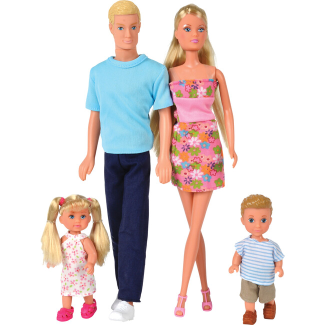 Simba Toys - Steffi Love Family Box of 4 Dolls Playset