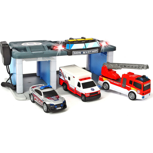 Dickie Toys - Rescue Station Toy Vehicle