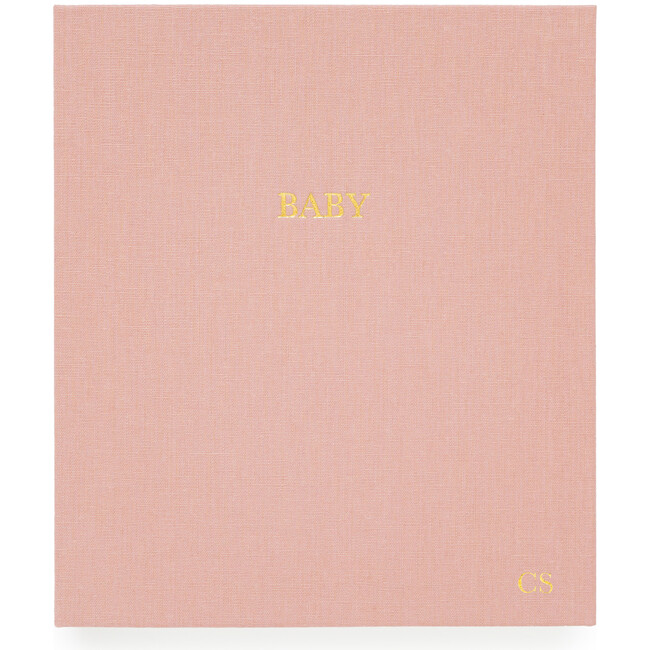 Baby Book, Rose Linen - Paper Goods - 2