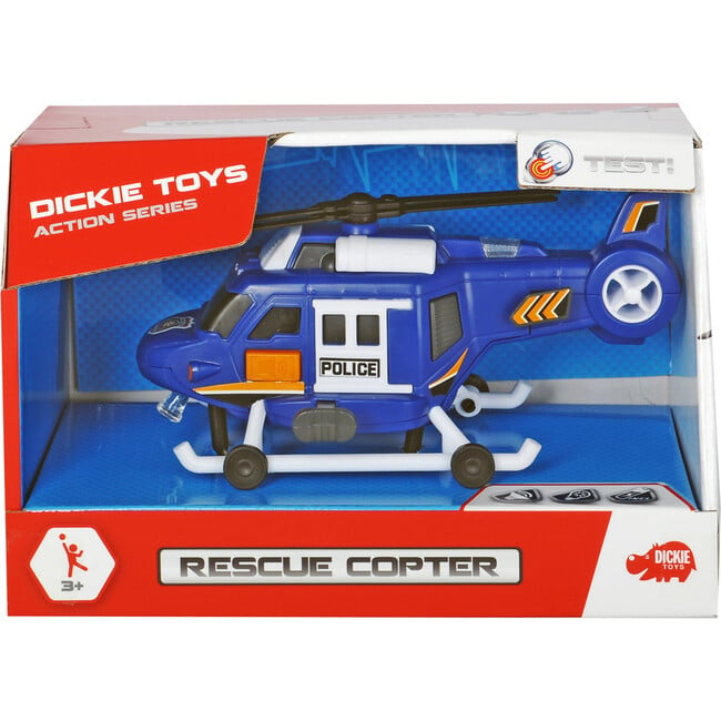 Dickie Toys - Action Series Helicopter Toy Car - Transportation - 2