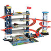 Dickie Toys - Parking Garage Playset With 4 Die-Cast Cars And Die-Cast Helicopter - Transportation - 2