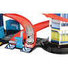 Dickie Toys - Parking Garage Playset With 4 Die-Cast Cars And Die-Cast Helicopter - Transportation - 3