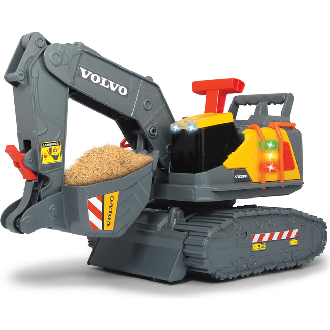 Dickie Toys - 12 Inch Volvo Excavator Construction Toy Truck - Transportation - 3