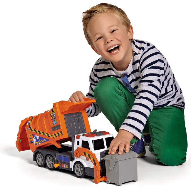 Dickie toys action series garbage truck online