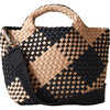 Women's St. Barths Small Handwoven Tote Plaid, Cabana - OS - Bags - 1 - thumbnail