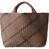 Women's St. Barths Medium Handwoven Tote Plaid, Mojave - OS - Bags - 1 - thumbnail
