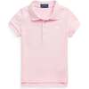 Stretch Cotton Polo, Pink - Polo Shirts - 1 - thumbnail