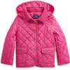 Quilted Shell Jacket, Pink - Jackets - 1 - thumbnail